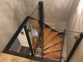 Nancy escalier colimaçon hélicoidal design et moderne
