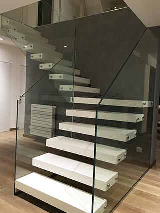 Thionville escalier double limons design et moderne