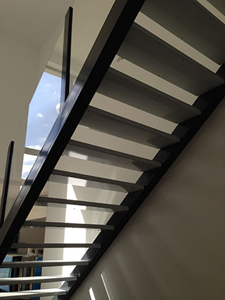 Sarrebourg escalier double limons design et moderne